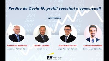 Les Matinales de la Chambre - Perdite da Covid-19: profili societari e concorsuali